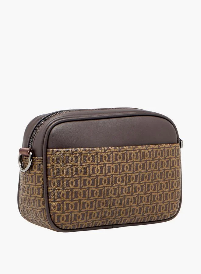 DUCHINI  Men Monogram Print Crossbody Bag for Men | Best Price UAE